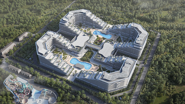 Инфраструктура комплекса Sun Garden Hotel & SPA